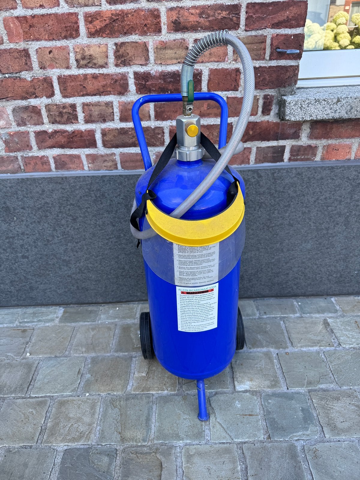 Zandstraal ketel, Doe-het-zelf en Bouw, Ophalen, Zo goed als nieuw
