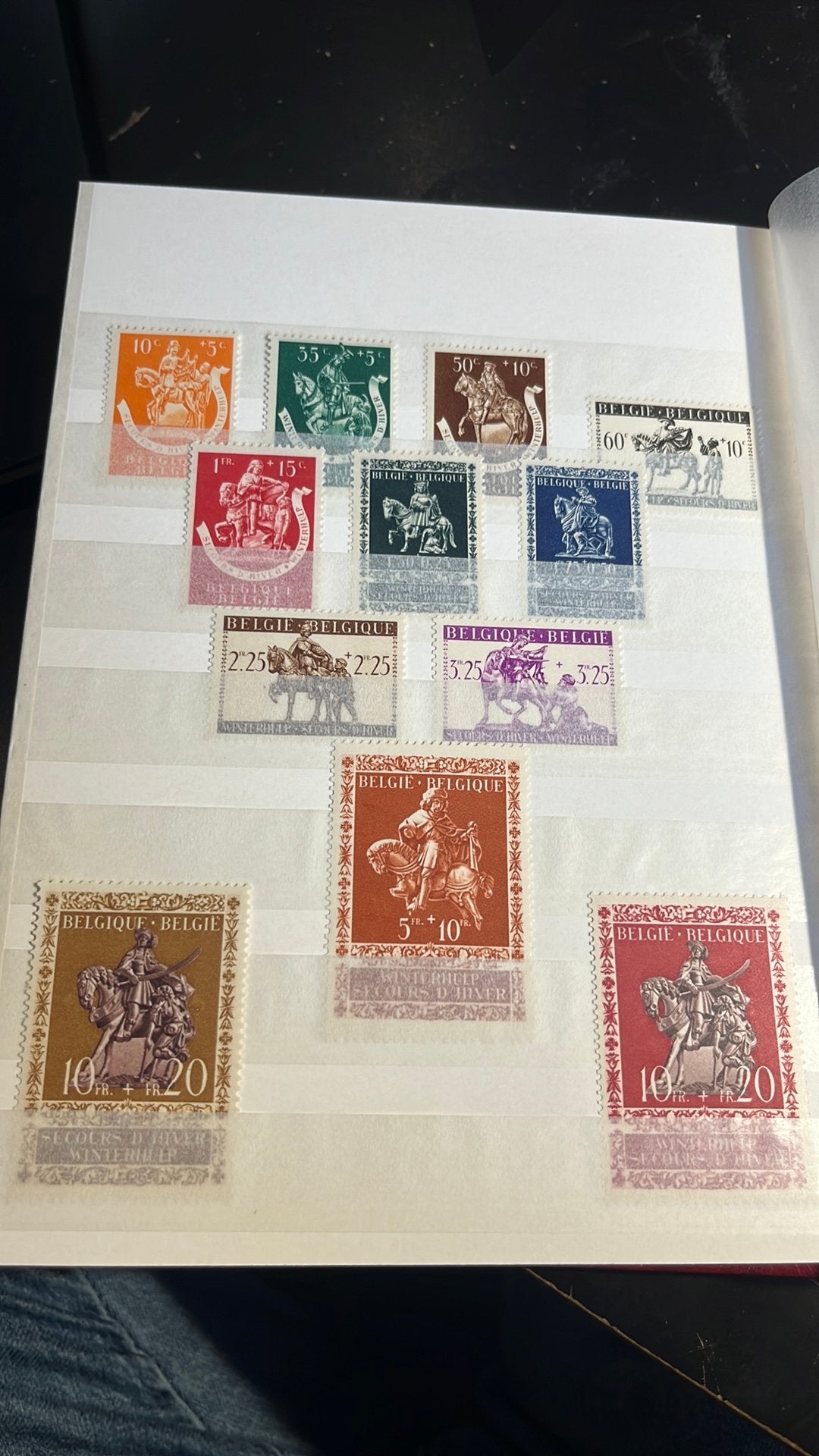 Belgische Postzegels, Verzenden