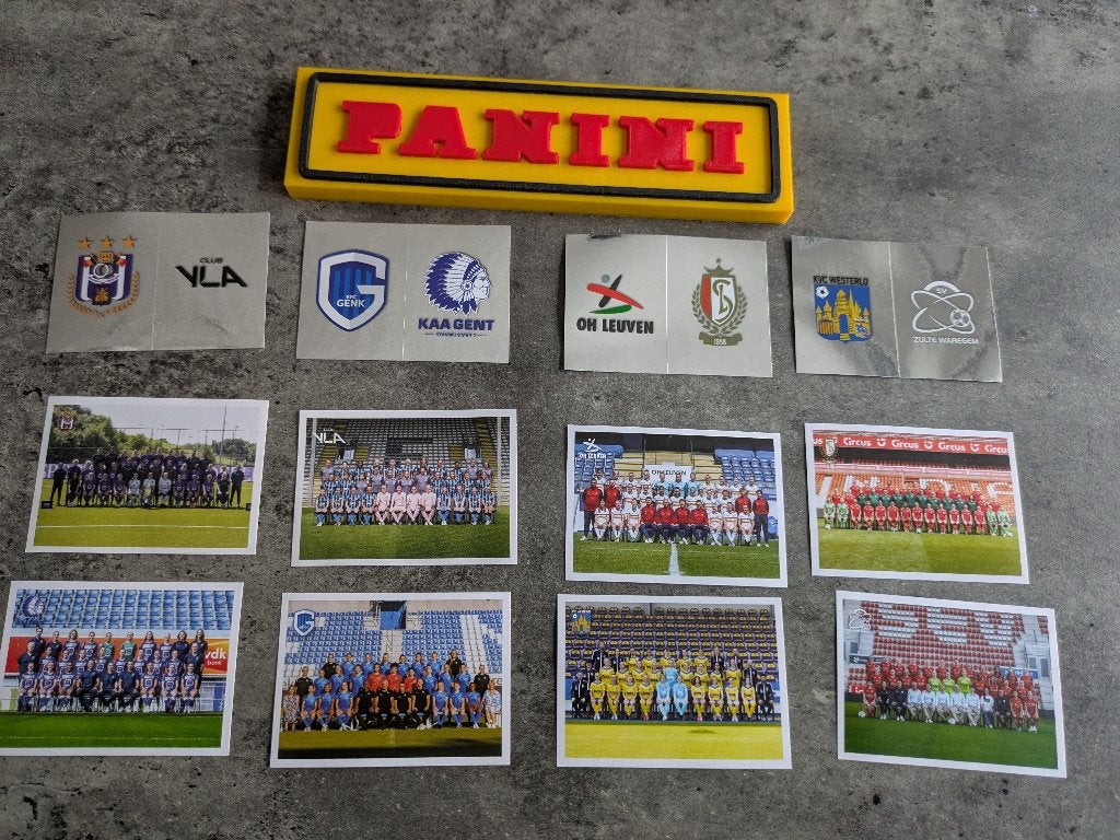 PANINI FOOTBALL 2024/25 challenger pro 12x STICKERS voetbal, Verzenden, Nieuw
