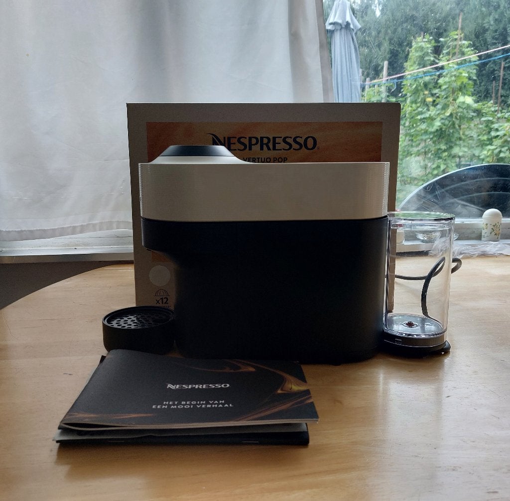 Nespresso Krups koffiemachine, Elektronische apparatuur, Ophalen, Koffiemachine, Zo goed als nieuw, 1 kopje