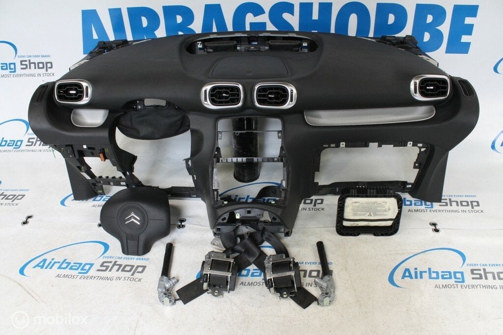 Airbag kit - Tableau de bord Citroen C3 Picasso (2009-2017), Autos : Pièces & Accessoires, Enlèvement ou Envoi, Utilisé