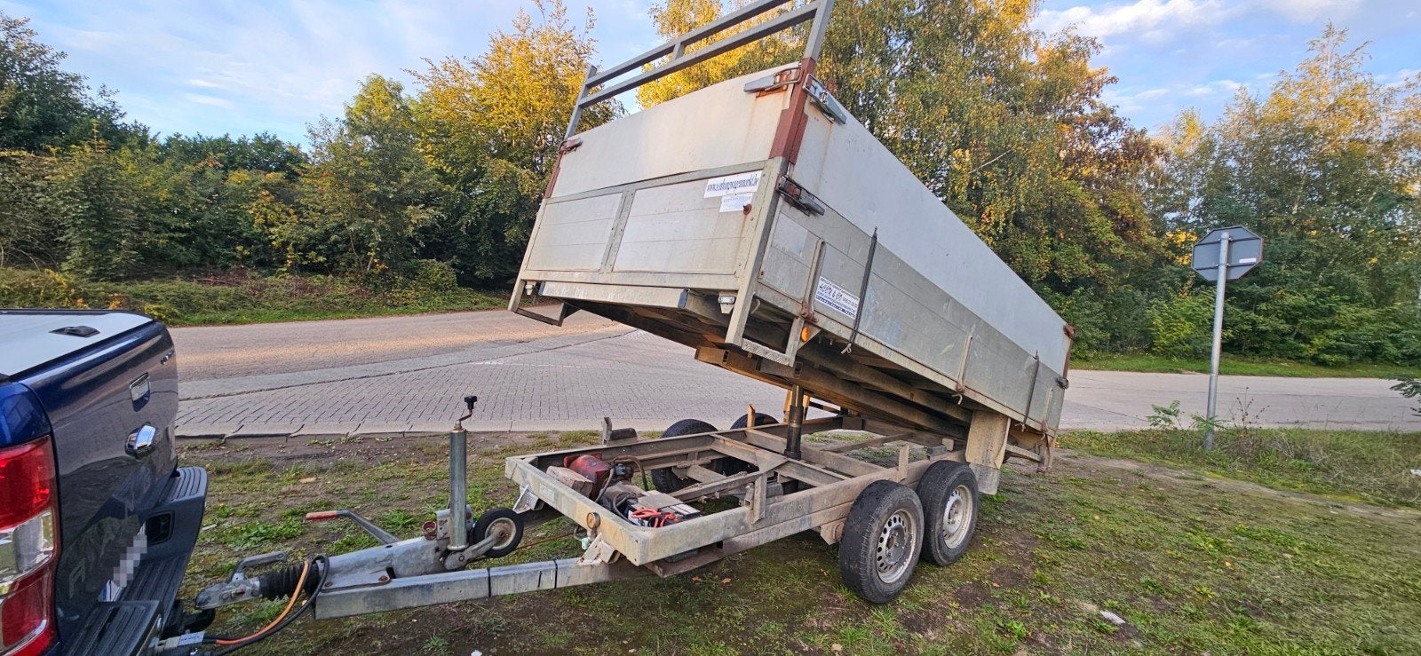 aanhangwagen 2700kg, Auto diversen, Ophalen, Gebruikt