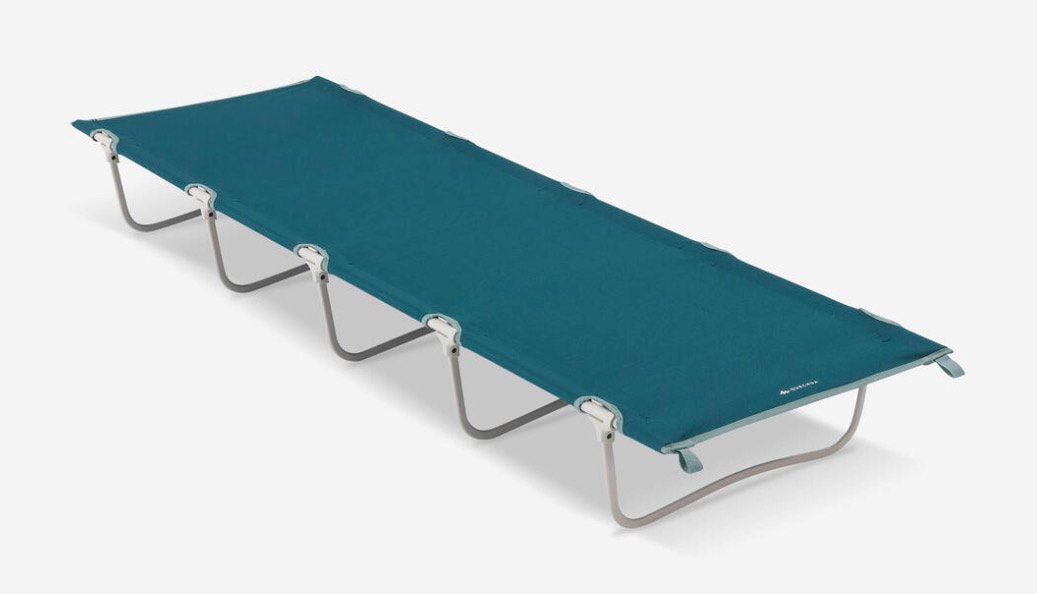 Veldbed 1 persoon Quechua , 60x185, Ophalen, Zo goed als nieuw
