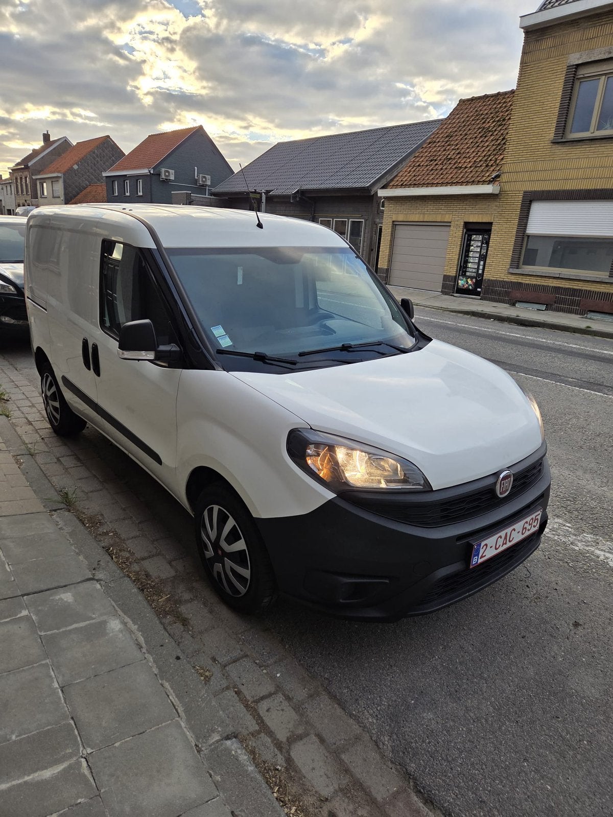 Fiat doblo, Auto's, 4 cilinders, Overige bekleding, Wit, Handgeschakeld