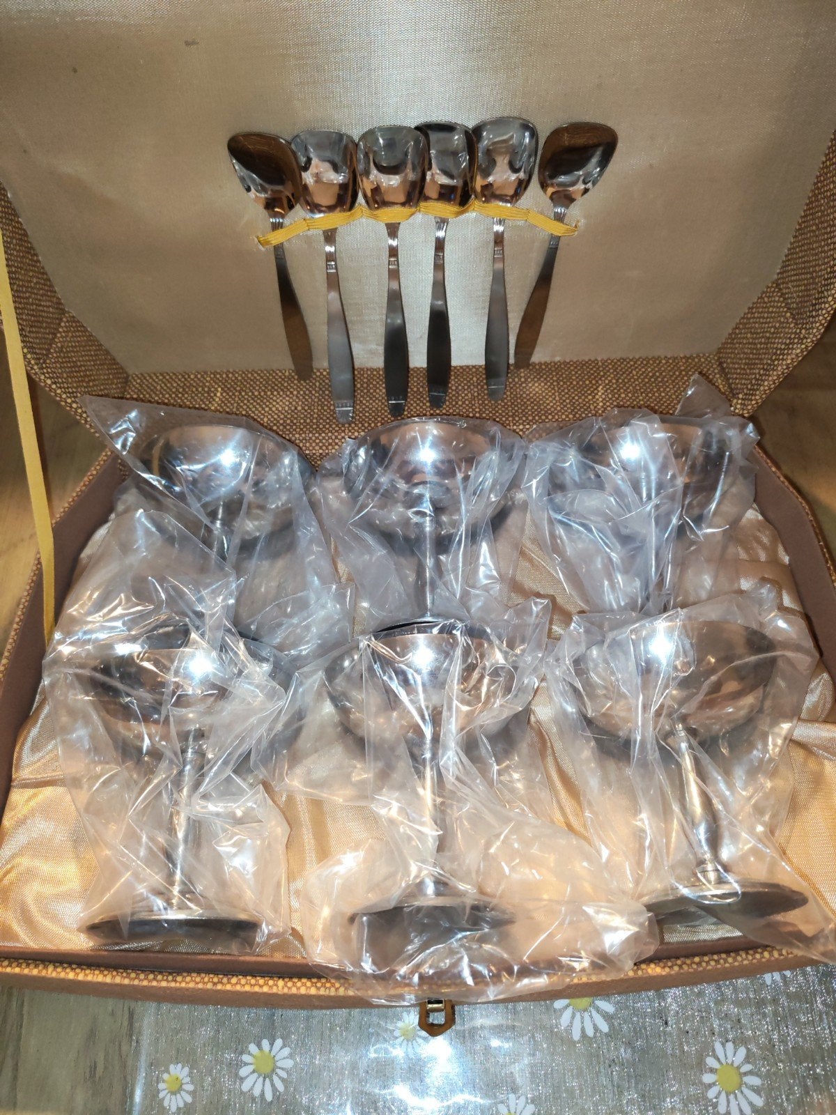 Cuillère et coupe Inox