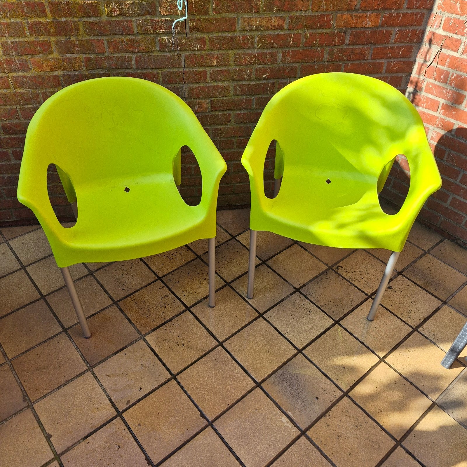 Tuin/Terrasstoelen, Ophalen