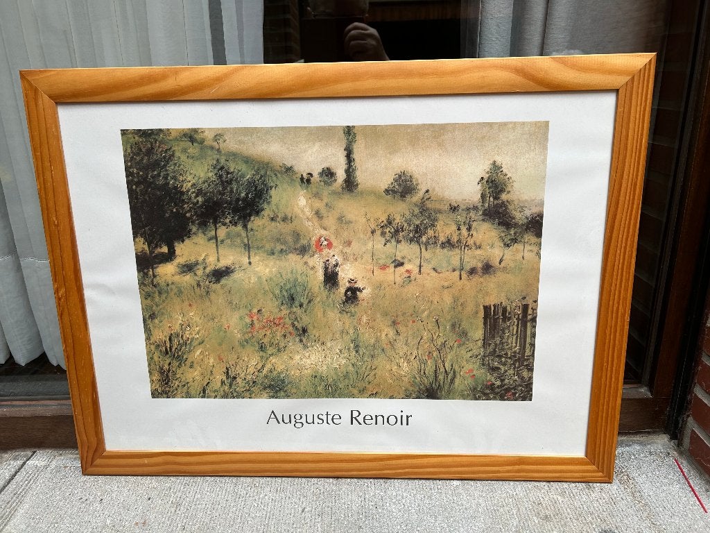 2 Prachtige kaders met posters 56/77cm, Ophalen, Zo goed als nieuw, Foto of Poster
