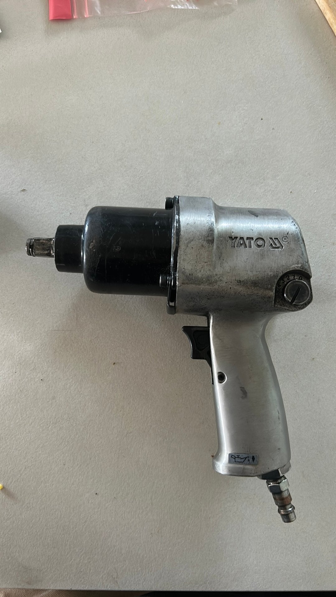 Pneumatische slagmoer sleutel, Auto diversen, Autogereedschap, Ophalen, Zo goed als nieuw