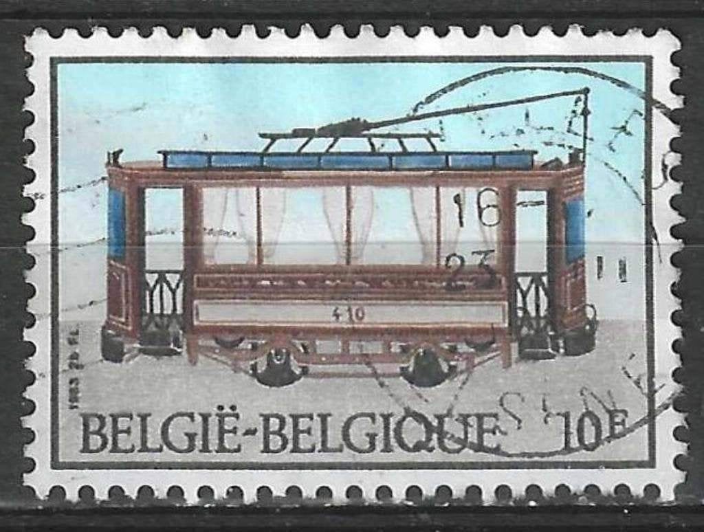 Belgique 1983 - Yvert/OBP 2080 - Tram et trolleybus (ST), Envoi, Affranchi, Oblitéré