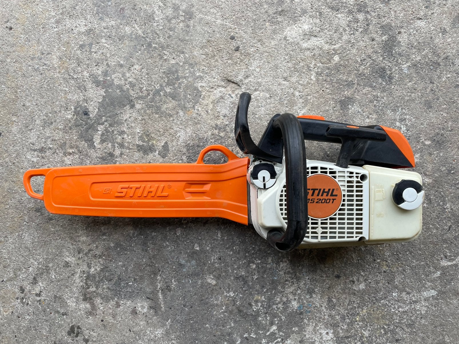 Tronçonneuse élagueuse stihl ms 200 t, Jardin & Terrasse, Enlèvement, Comme neuf