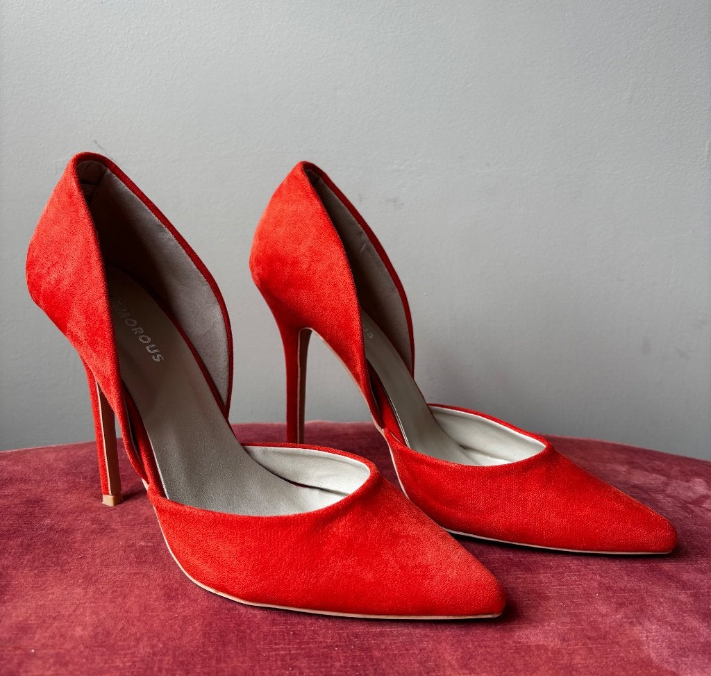 Oranje hakken maat 39, Ophalen, Pumps, Glamourous, Oranje