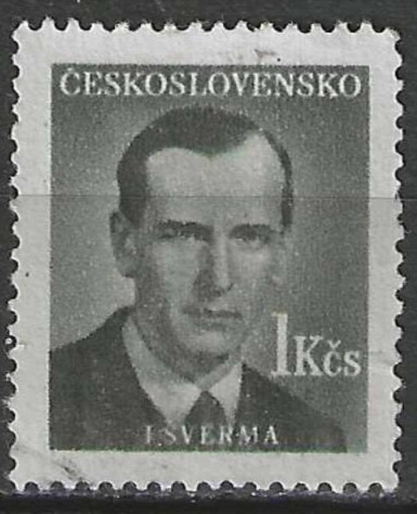 Tchécoslovaquie 1949 - Yvert 494 - Jan Sverma (ST), Timbres & Monnaies, Timbres | Europe | Autre, Envoi, Affranchi
