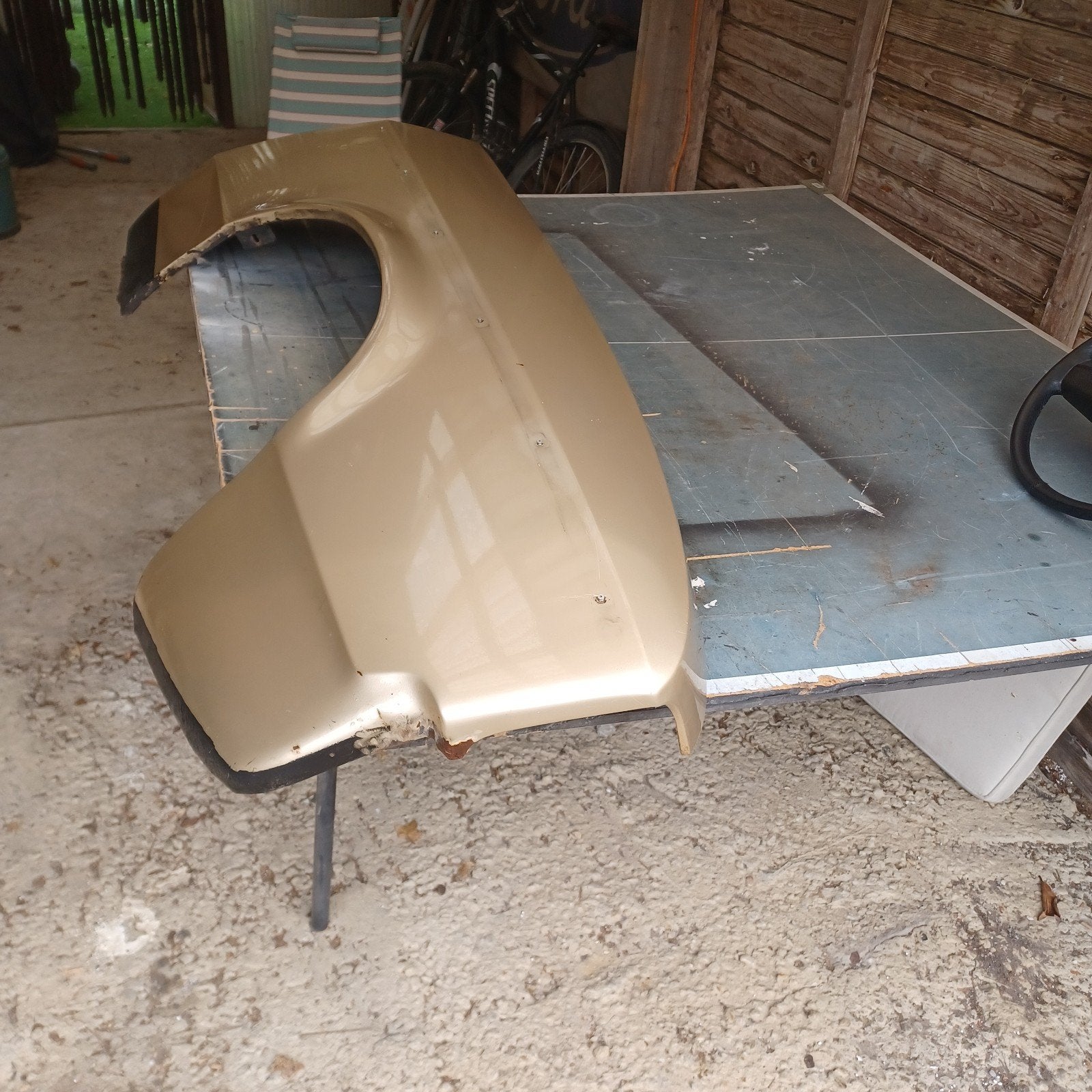 ford capri mk2 spatbord, Ophalen, Gebruikt, Rechts, Spatbord