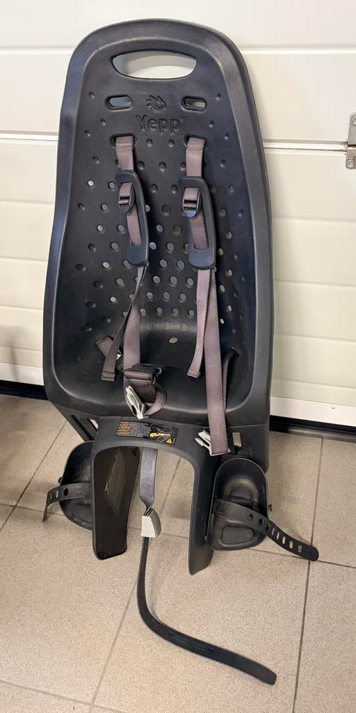 Fietsstoeltje Yepp, Vélos & Vélomoteurs, Accessoires vélo | Sièges de vélo, Utilisé, Siège arrière, 0 à 18 kg, Repose-pieds, Enlèvement