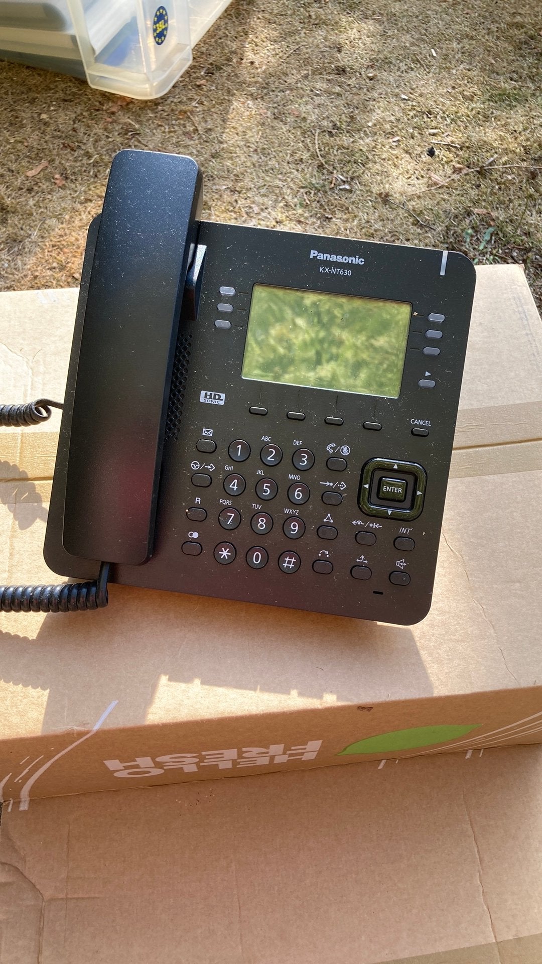 Panasonic KX-NT630 IP Systeemtelefoon (Zakelijk), Telecommunicatie, Datacommunicatie en VoIP, Ophalen of Verzenden, Zo goed als nieuw