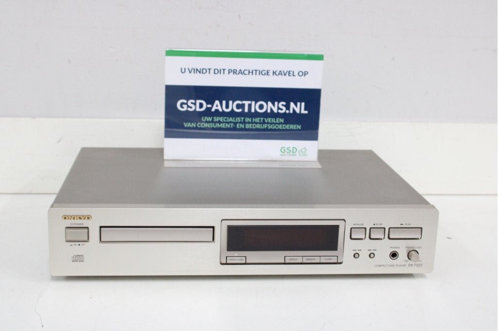 Onkyo Compact Disc Player DX-7222, Audio, Tv en Foto, Cd-spelers, Niet ingevuld, Niet ingevuld, Niet ingevuld