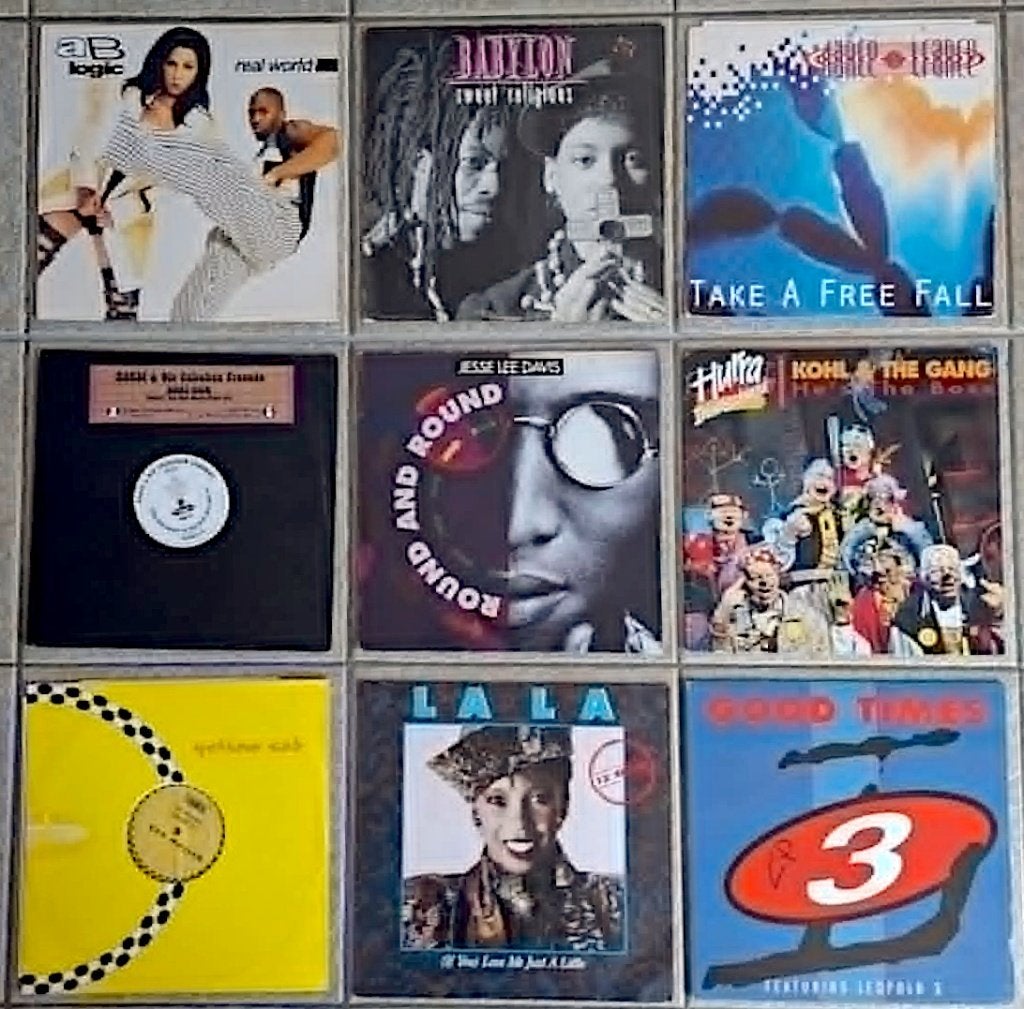 9 Maxi Singles - Electronic, Cd's en Dvd's, Vinyl Singles, Ophalen of Verzenden, Gebruikt, 12 inch, Dance en House