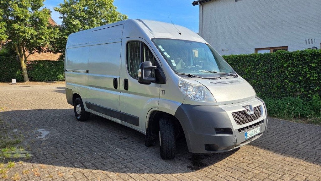 Peugeot Boxer 2.2 HDI L3H2 van 2012, met 440.000kms, Auto's, Euro 5, Bedrijf, Overige carrosserie, Zilver of Grijs