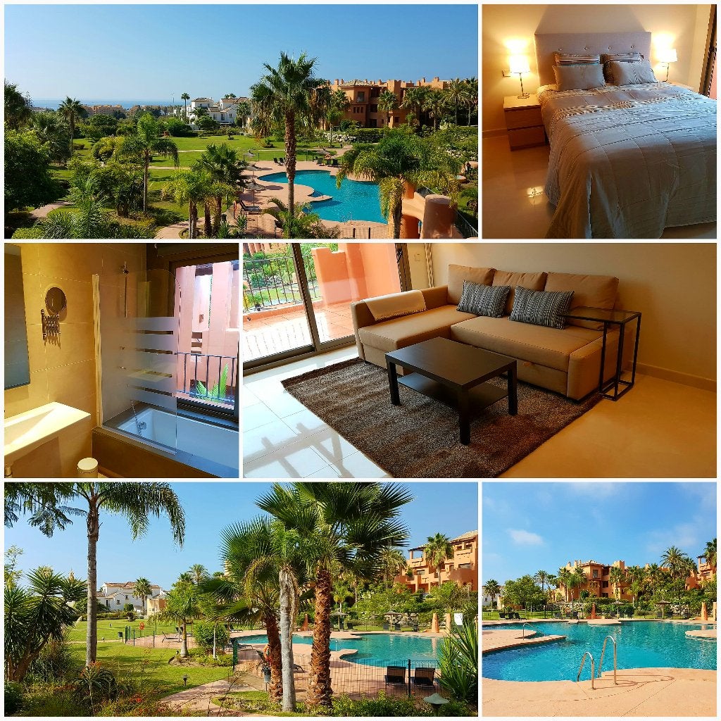 Comfortabele penthouse te huur ts. Marbella en Estepona., Wasmachine, Appartement, Costa del Sol, Aan zee
