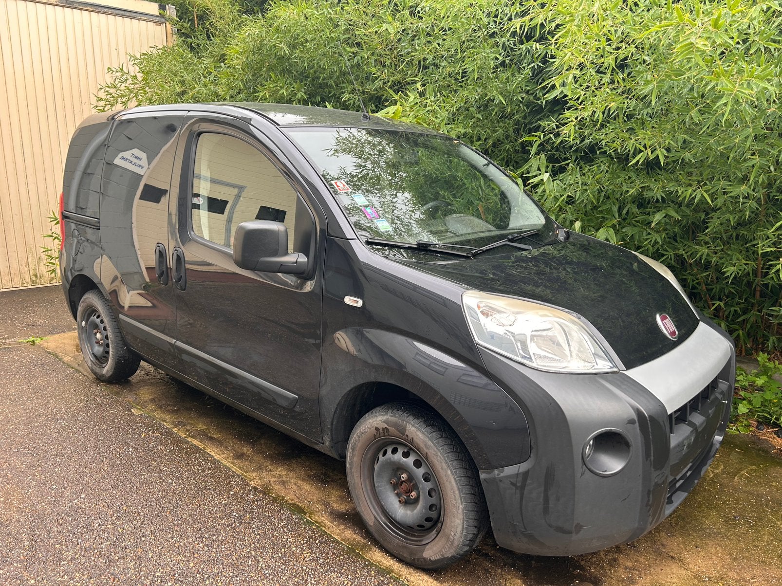 Fiat Fiorino 1.4 bezine (geen compressie 2 vd 4 cylinders), Auto's, 4 deurs, Stof, 400 kg, Zwart