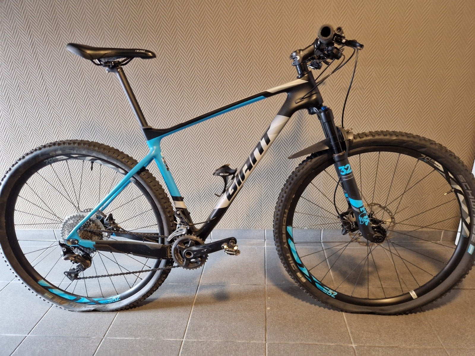 Giant advanced, maat L ( carbon ), Fietsen en Brommers, Ophalen, Giant
