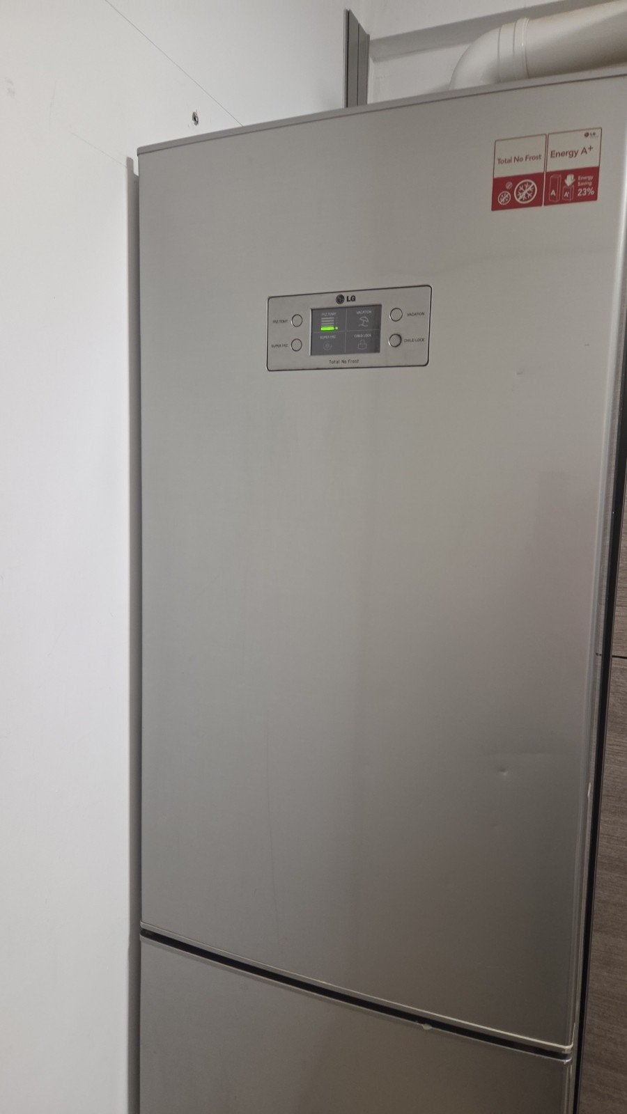 frigo LG GB3133PVKW, Enlèvement, Utilisé