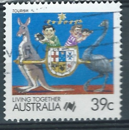AUSTRALIË, Postzegels en Munten, Postzegels | Oceanië, Ophalen of Verzenden, Gestempeld