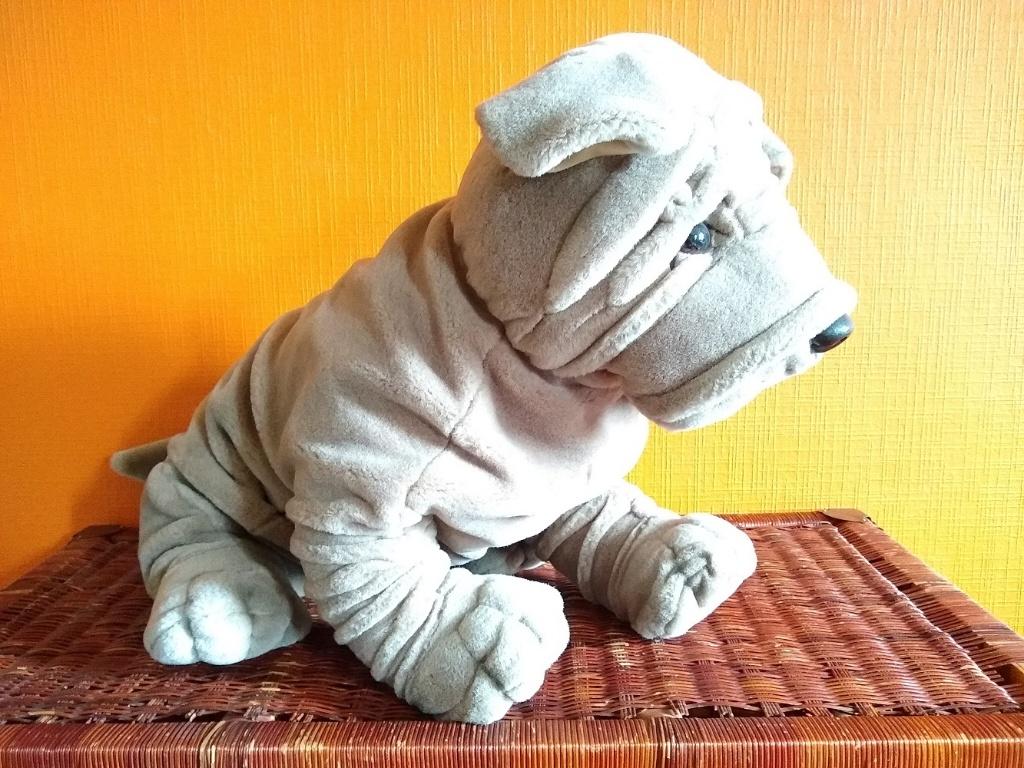 knuffel HOND in perfekte staat 45 cm, Kinderen en Baby's, Speelgoed | Knuffels en Pluche, Ophalen, Zo goed als nieuw, Hond, Middelgroot (20 tot 80 cm)