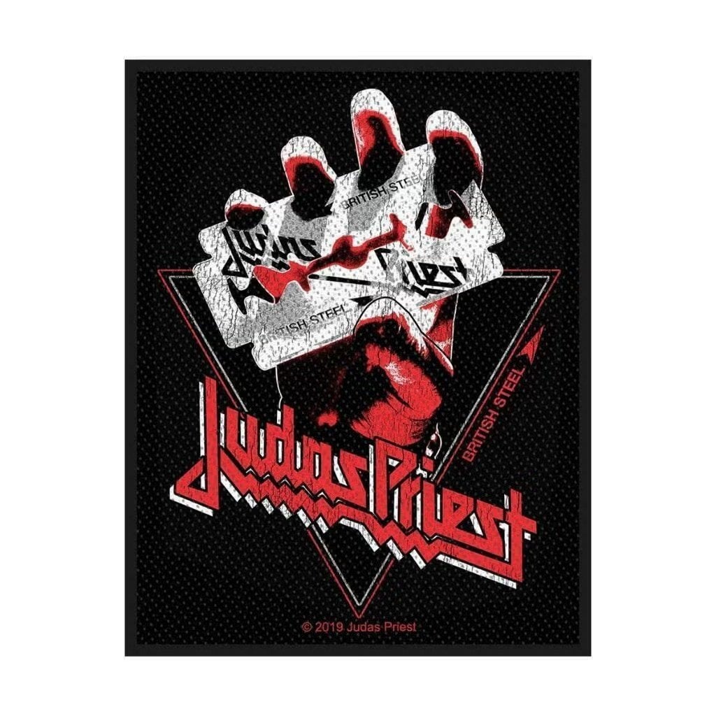Judas Priest British Steel Vintage Patch off. merchandise, Ophalen of Verzenden, Nieuw