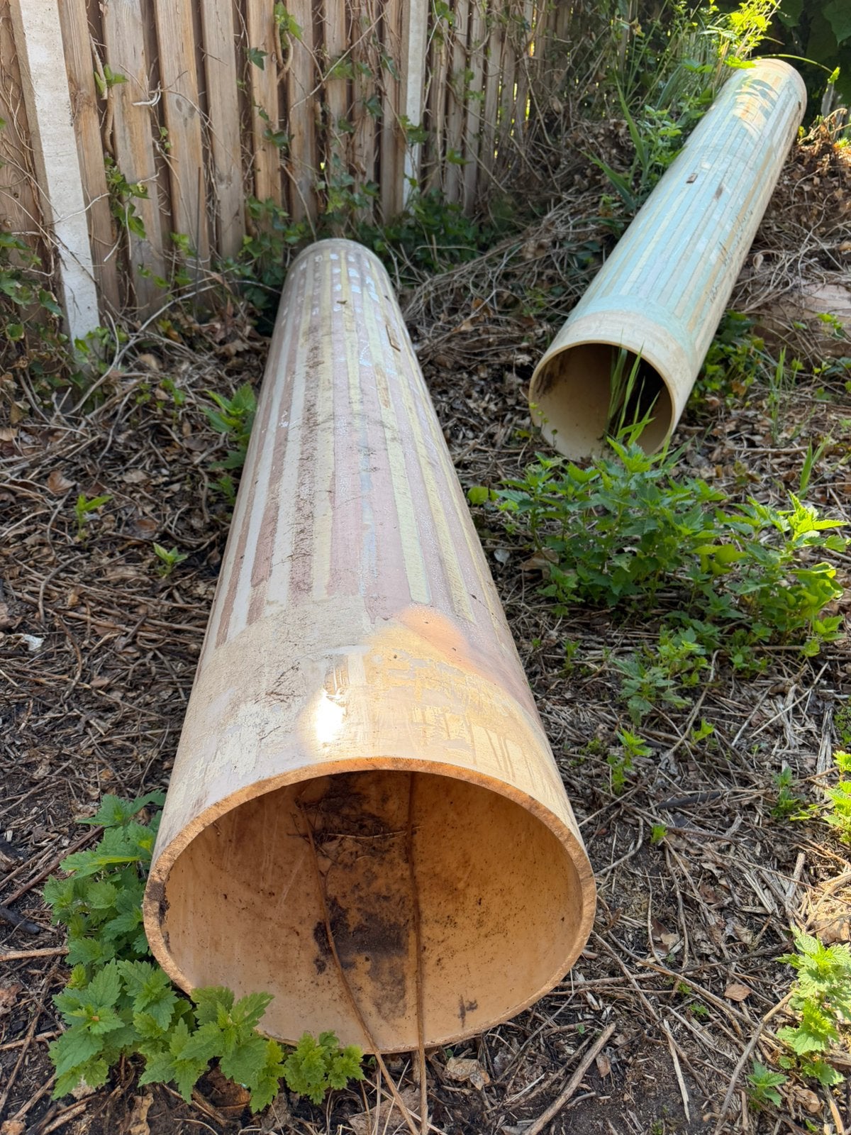 PVC buizenPlantengoten / Voederbakken -, Enlèvement ou Envoi, Comme neuf, PVC