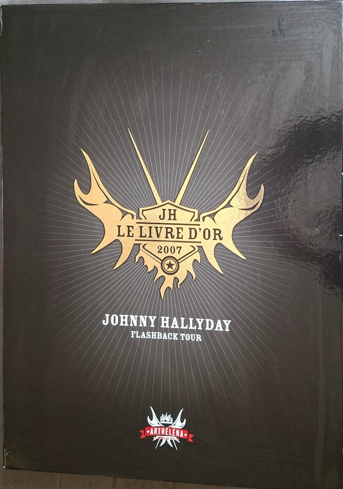 Johnny Hallyday Livre d'Or Flashback Tour 2007, Collections, Enlèvement ou Envoi, Comme neuf, Livre, Revue ou Article