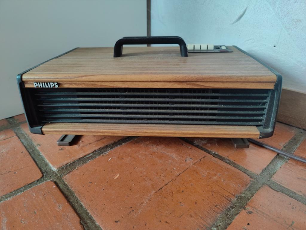 Vintage Philips HD 3260 elektrische ventilatorkachel – werkt, Ophalen