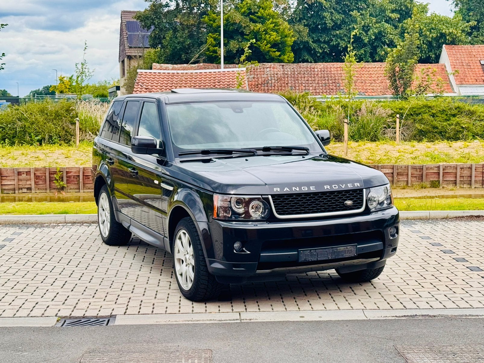 LANDROVER RANGE SPORT BLACK EDITION 113.000 km 3.0 diesel, Auto's, Bedrijf, Diesel, Te koop, Range Rover
