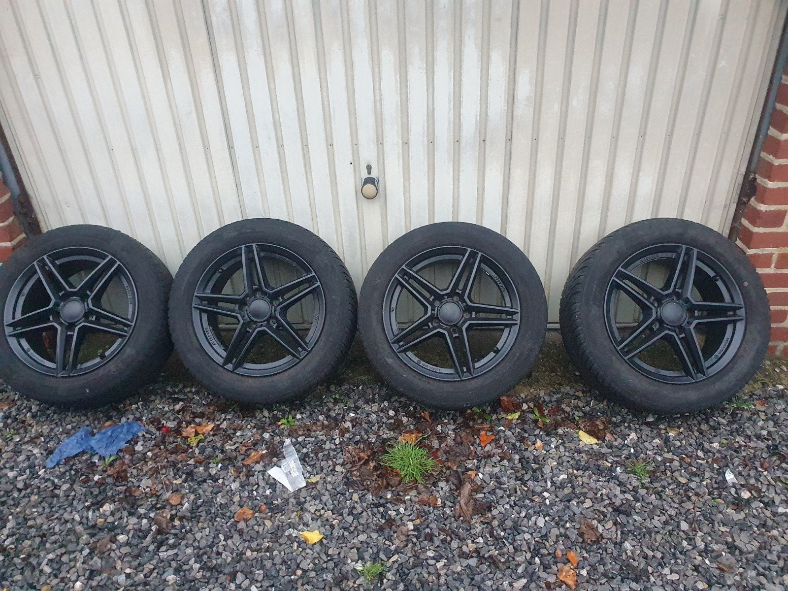 Jantes Noir 16" 5x112  Audi / vw / skoda, Autos : Pièces & Accessoires, Pneus & Jantes, Enlèvement, 16 pouces, Pneus et Jantes