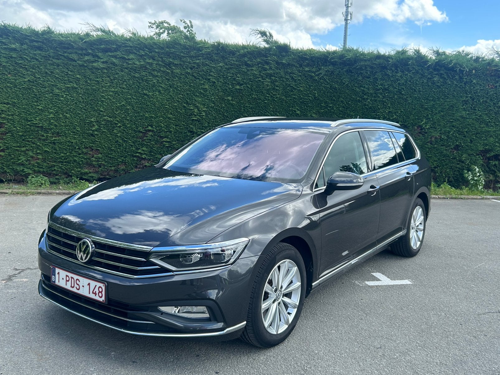 Te koop Volkswagen Passat, Auto's, Volkswagen, Particulier, Passat, Regensensor, Grijs, Leder, Ophalen