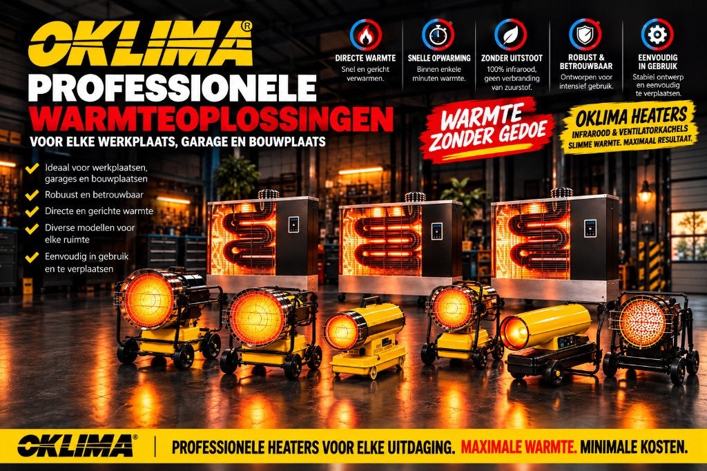 Airrex en val 6 Werkplaats infrarood heater diesel Kachels, Ophalen, Kachel