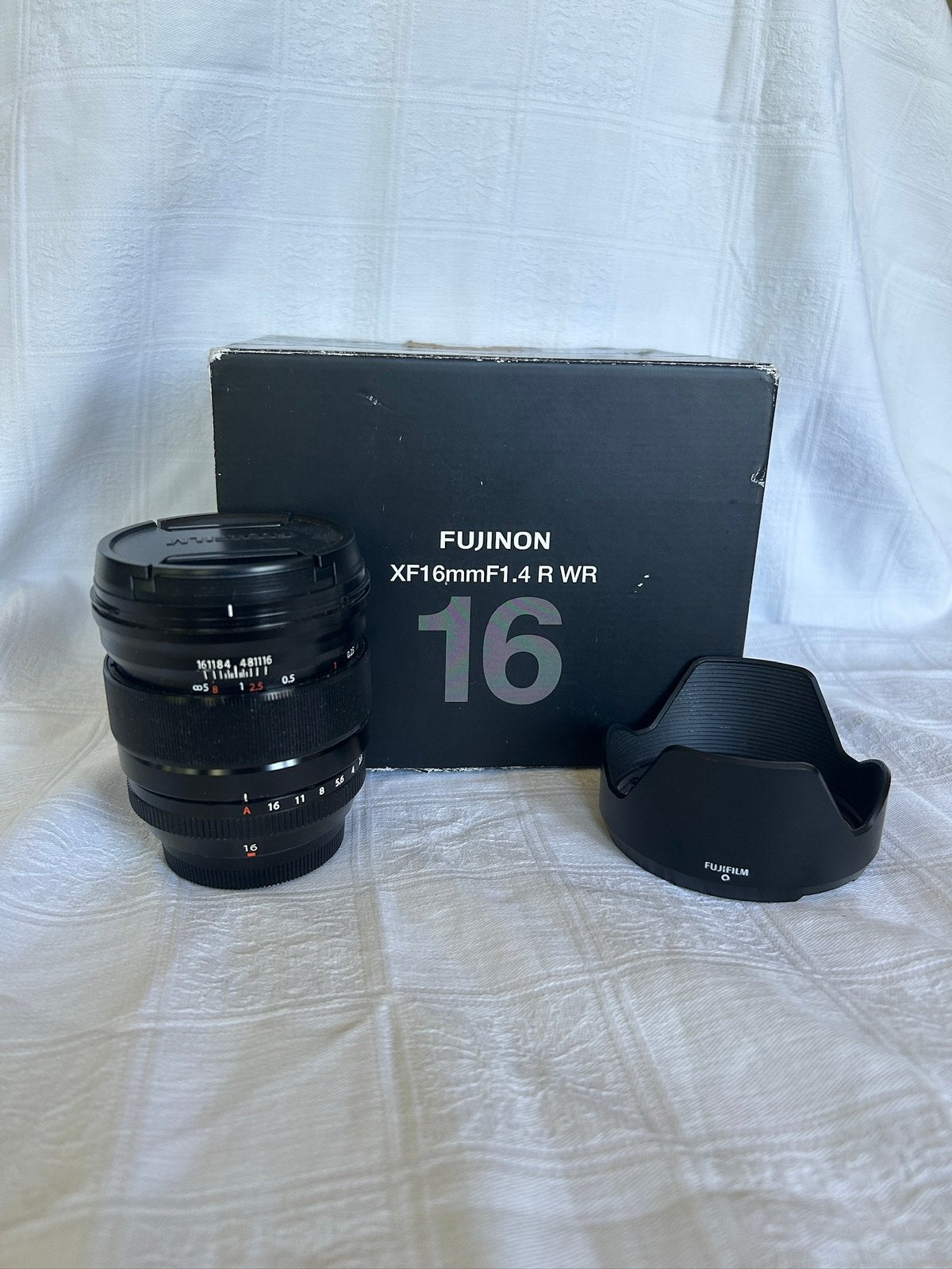 Fuji Fujinon 16mmF1.4R WR, Audio, Tv en Foto, Ophalen, Fujifilm, Gebruikt, Macrofunctie