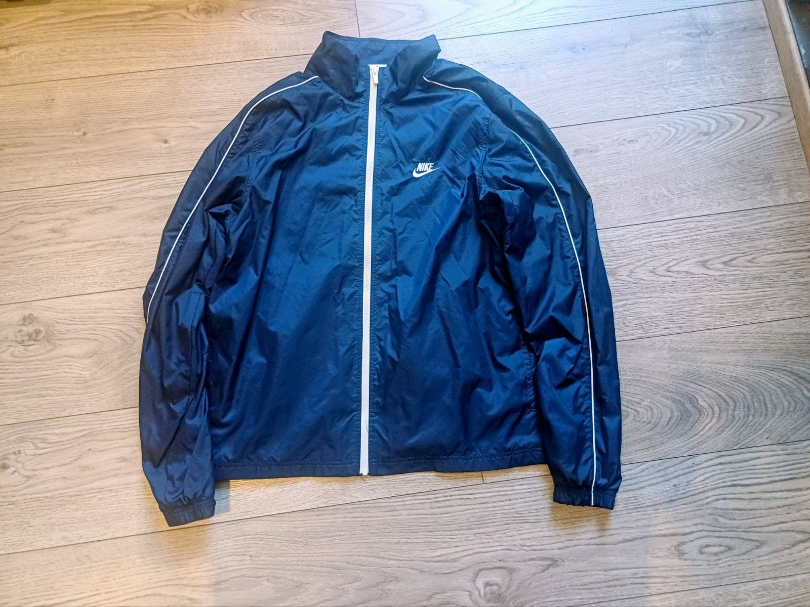 Nike windjack maat L blauw, Kleding | Heren, Truien en Vesten, Maat 52/54 (L), Blauw, Nike, Nieuw