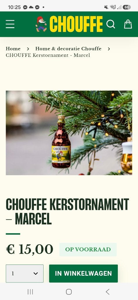 La chouffe kerstballen Nieuw heel doos, Verzamelen, Ophalen of Verzenden, Nieuw, Gebruiksvoorwerp