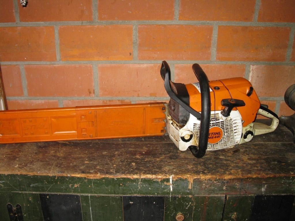 Stihl kettingzaag MS441, Enlèvement, Utilisé, Tronçonneuse, Stihl
