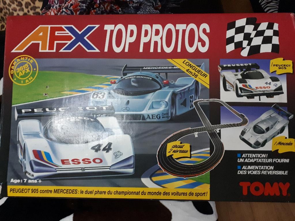 circuit voitures électrique, Racebaan, Zo goed als nieuw, Elektrisch, Met looping