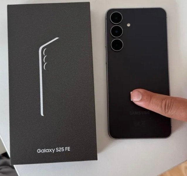Samsung s25fe zie omschrijving, Ophalen