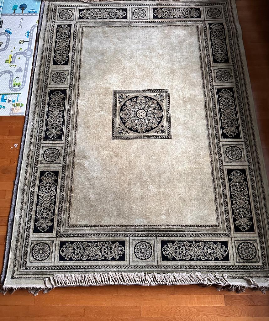 Tapijt 290x200 zgan, Ophalen, Beige, 200 cm of meer, Zo goed als nieuw