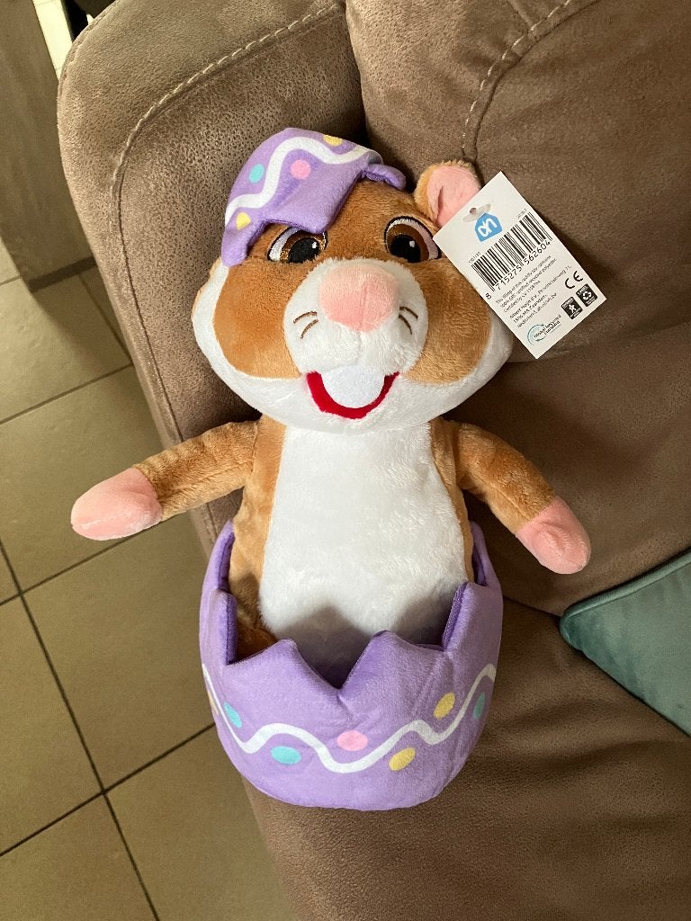 Nieuwe Albert Heijn ( ah ) hamster - Pasen paasei, Enfants & Bébés, Jouets | Peluches, Enlèvement ou Envoi, Neuf, Hamster, Albert Heijn
