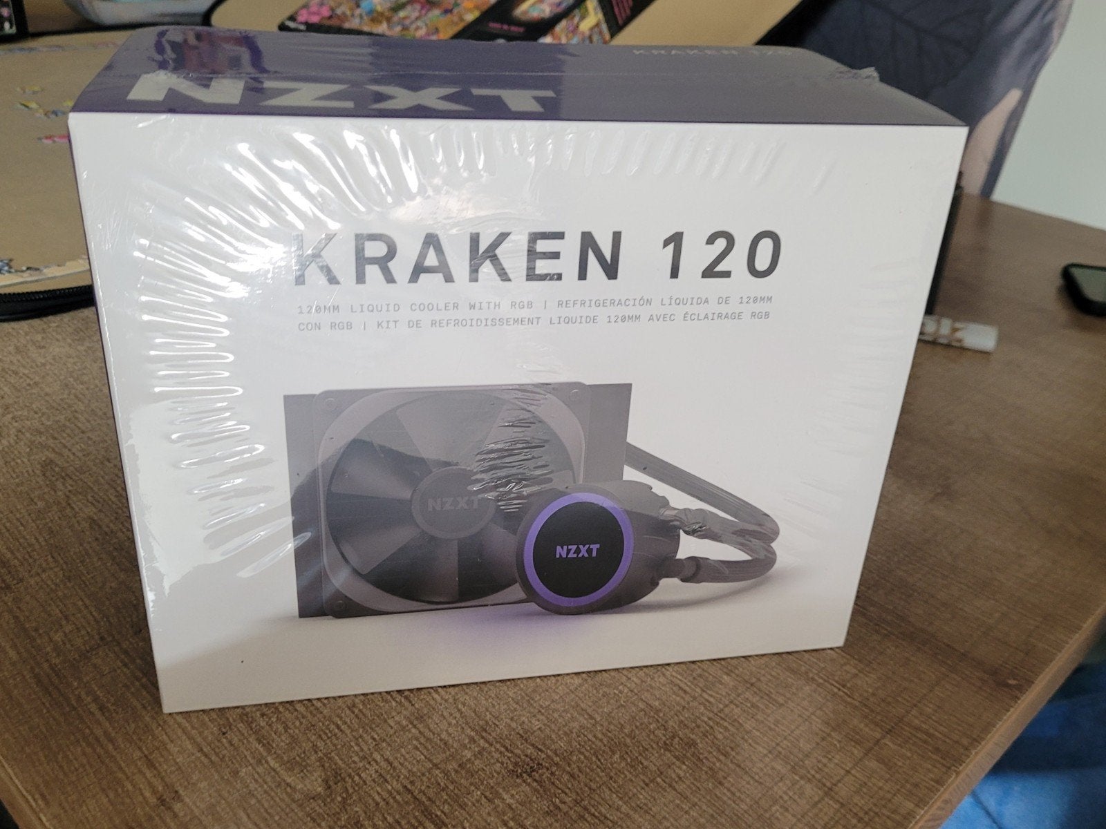 NZXT Kraken 120 Waterkoeler. Ongeopend, Computers en Software, Computerkoelers, Ophalen, Nieuw, Waterkoeling