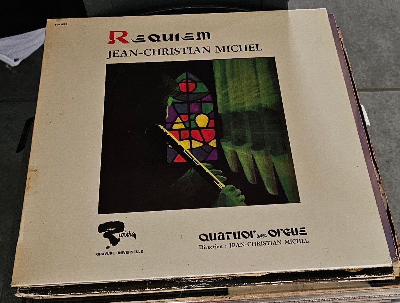 lp jean christian michel, Cd's en Dvd's, Ophalen, Gebruikt, LP