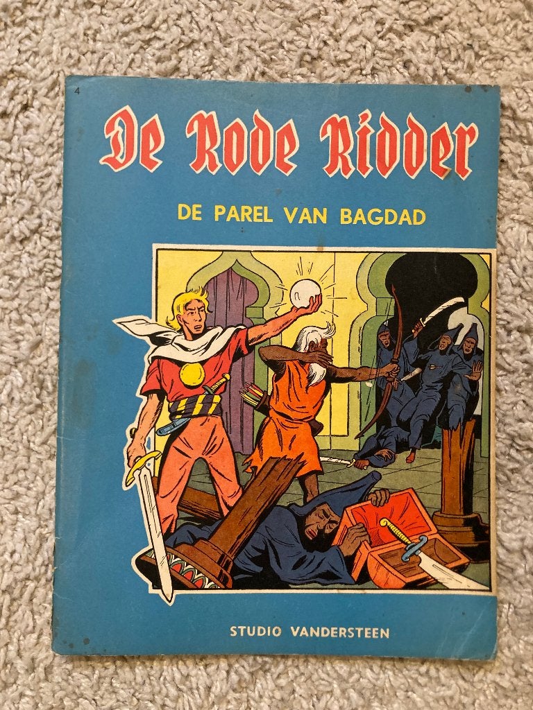 De Rode Ridder - Parel van Bagdad - Nr. 4 - Uit 1963 - ZGAN, Une BD, Enlèvement ou Envoi, Utilisé