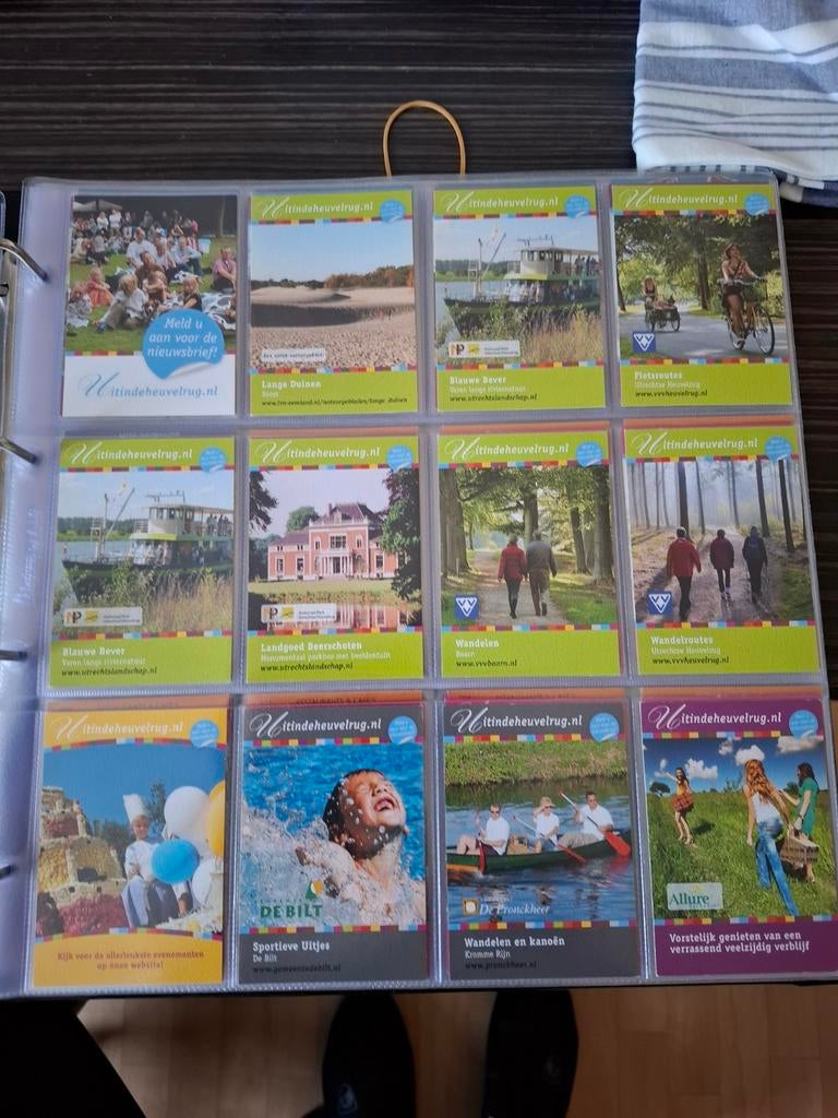 Vele minikaartjes, Ophalen