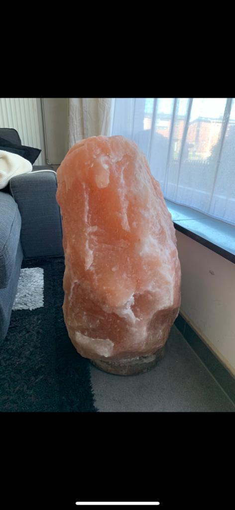 Himalaya zoutlamp 500kilo, Ophalen, Overige materialen, Gebruikt, 75 cm of meer