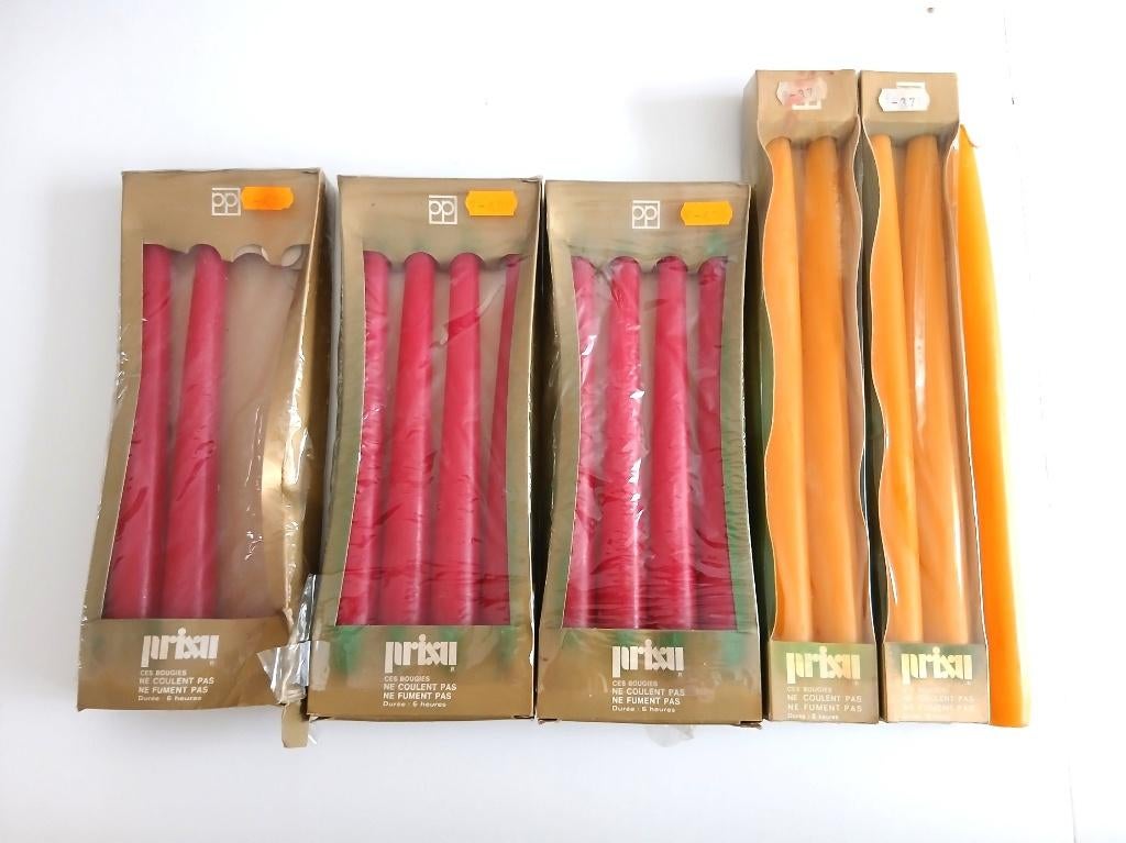 Lot de 15 bougies, Ophalen, Zo goed als nieuw, Kaars